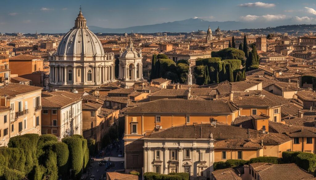 Rooftop Views in Rome Rooftop Views in Rome
