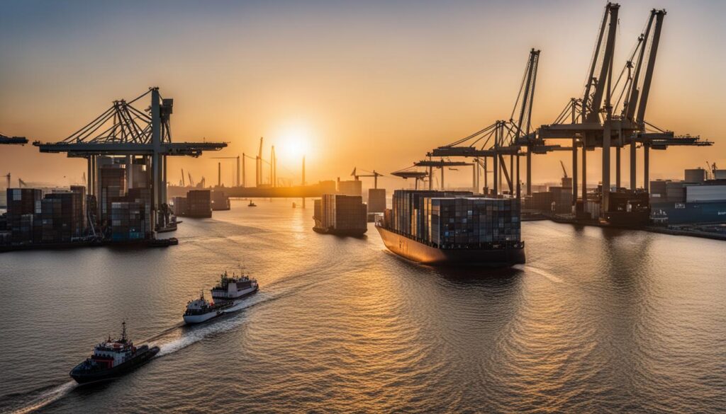 Rotterdam harbor Rotterdam harbor