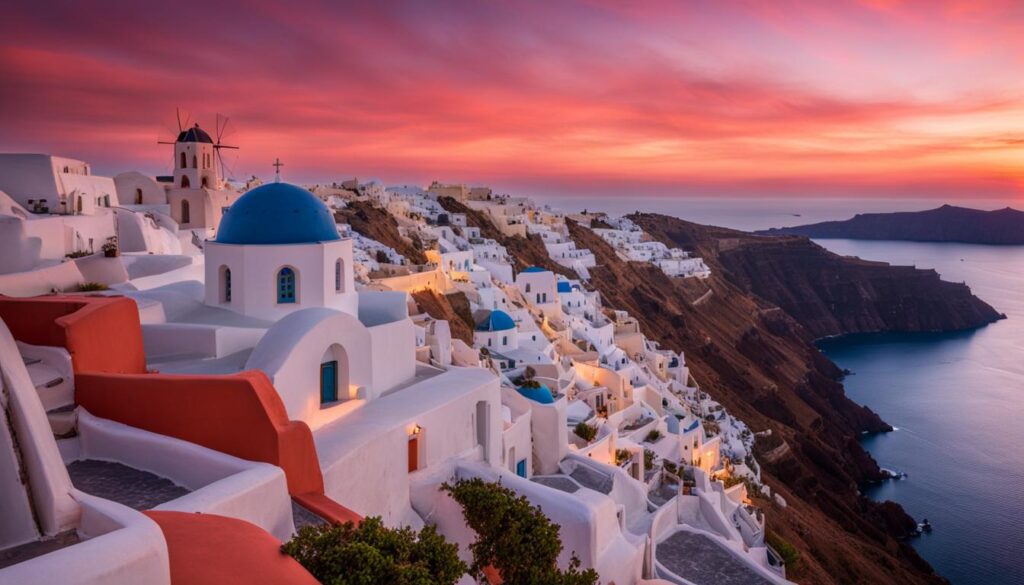 Santorini sunset Santorini sunset