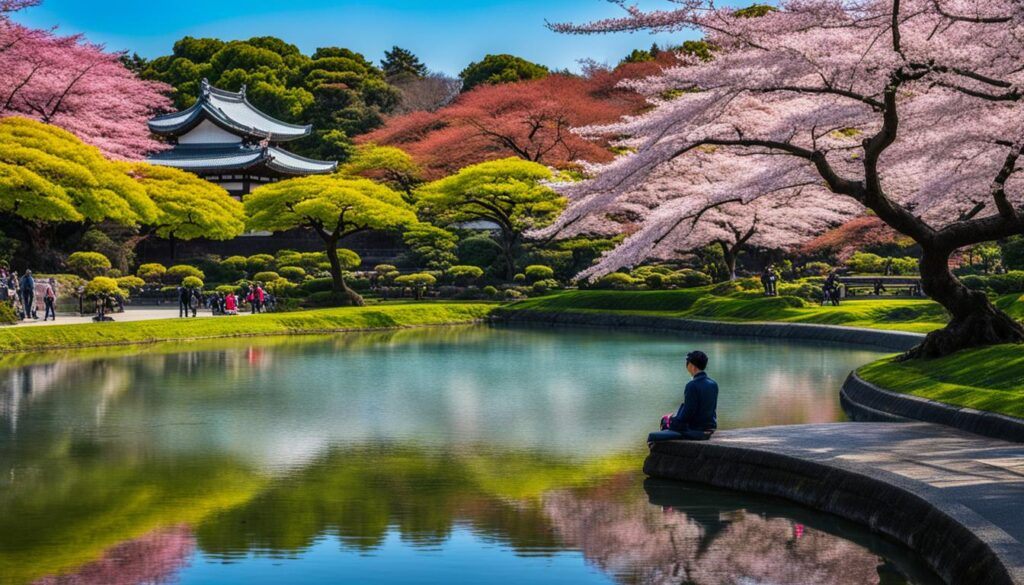 Serene Gardens in Tokyo Serene Gardens in Tokyo