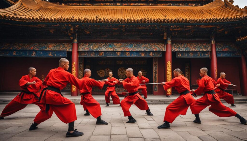Shaolin Temple Kung Fu Performance Shaolin Temple Kung Fu Performance