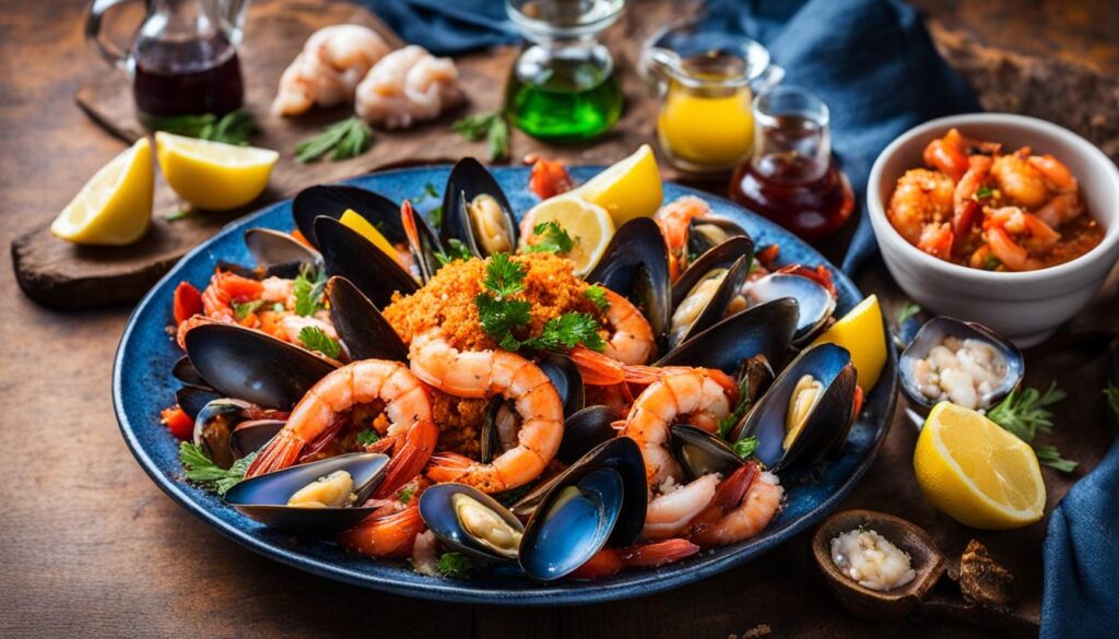 Spanish seafood Spanish seafood