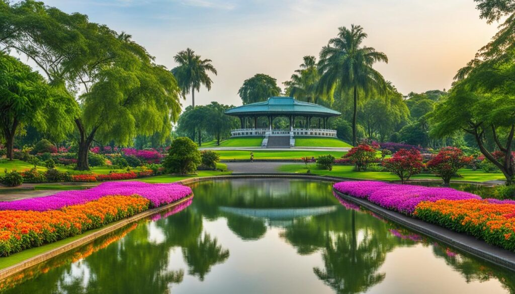 Surabaya Taman Bungkul Park Surabaya Taman Bungkul Park