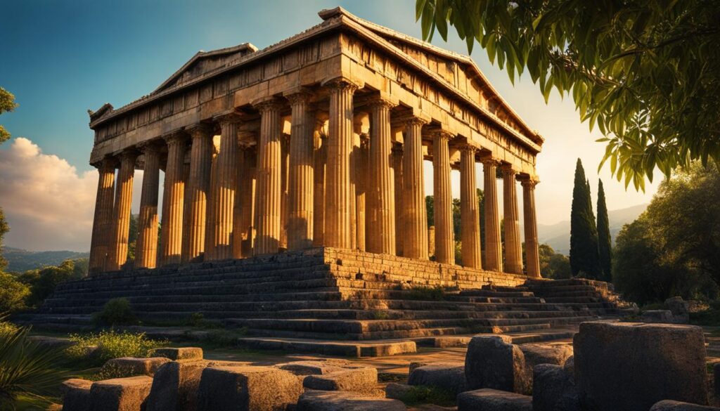 Temple of Hephaestus Temple of Hephaestus