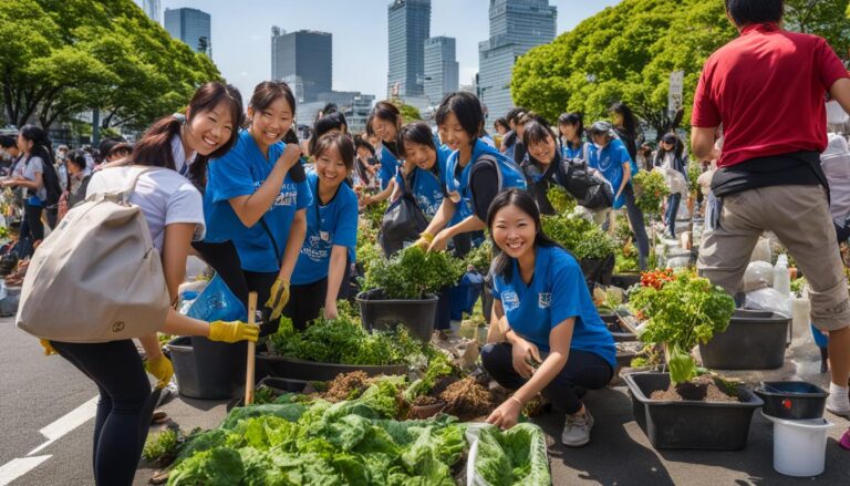Tokyo volunteer opportunities and community engagement activities