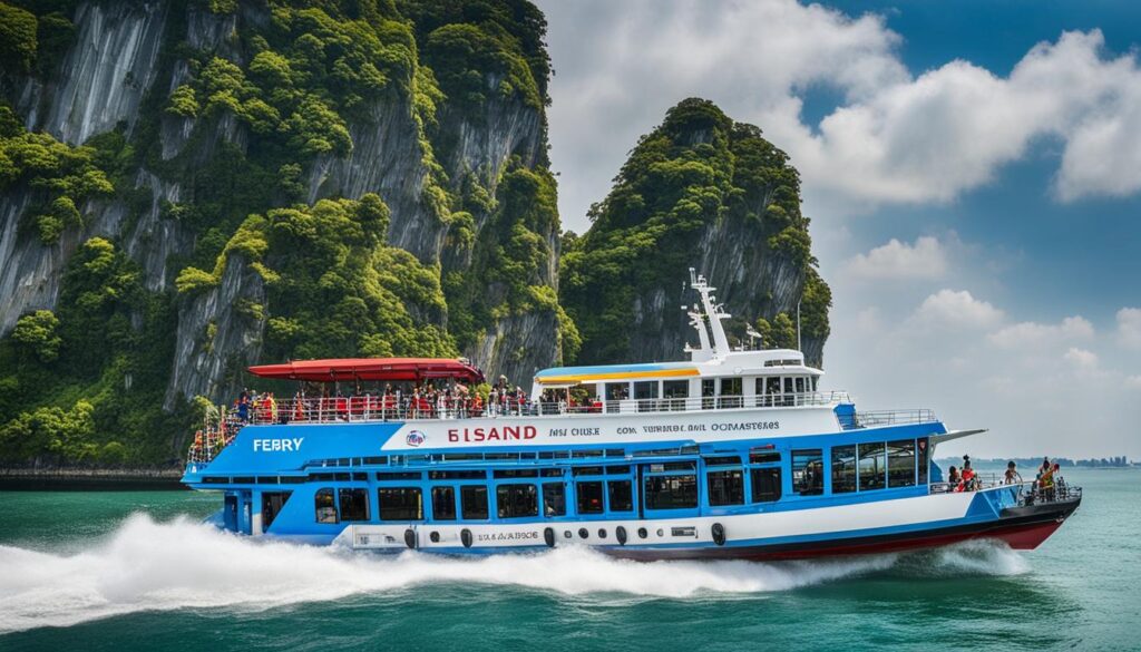 Transportation options in Singapore: Ferry to nearby islands Transportation options in Singapore: Ferry to nearby islands