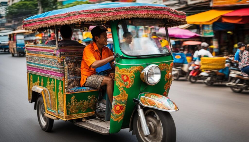 Tuk-tuk in Thailand Tuk-tuk in Thailand