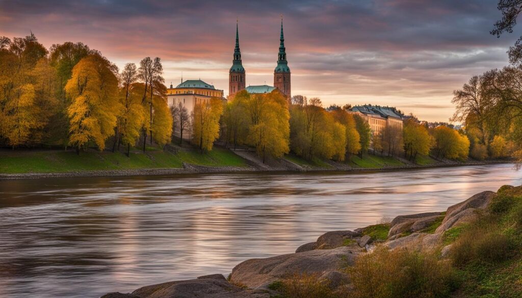 Turku River, Finland Turku River, Finland