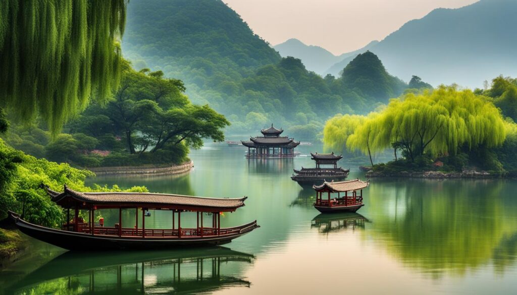 West Lake in Hangzhou West Lake in Hangzhou