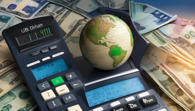 What is the currency exchange rate in Abu Dhabi?