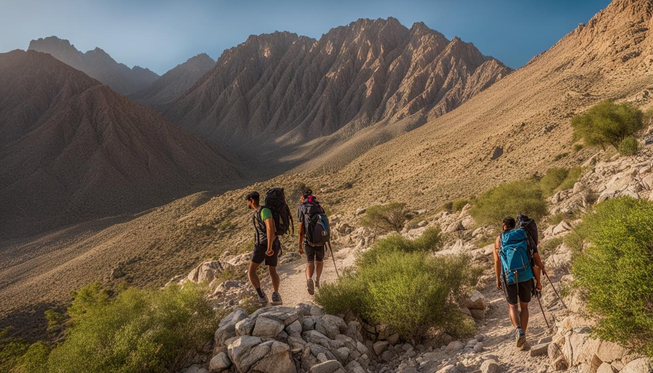 Where can I go hiking in Ras Al Khaimah?