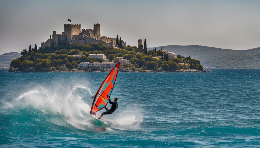 Windsurfing in Bodrum Windsurfing in Bodrum