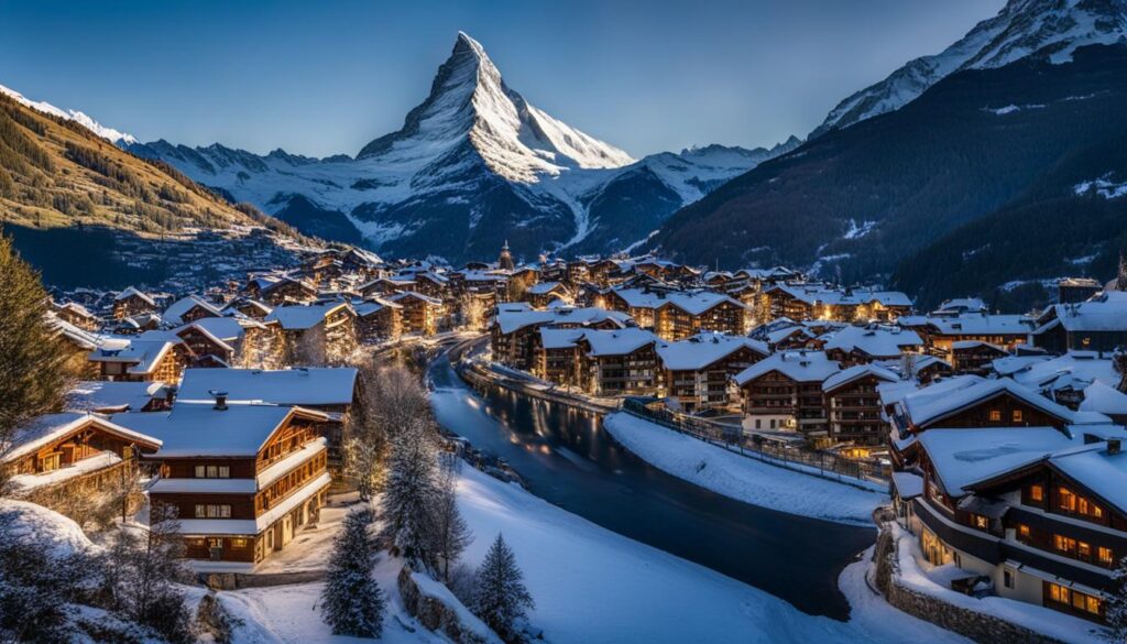 Zermatt and the Matterhorn Zermatt and the Matterhorn