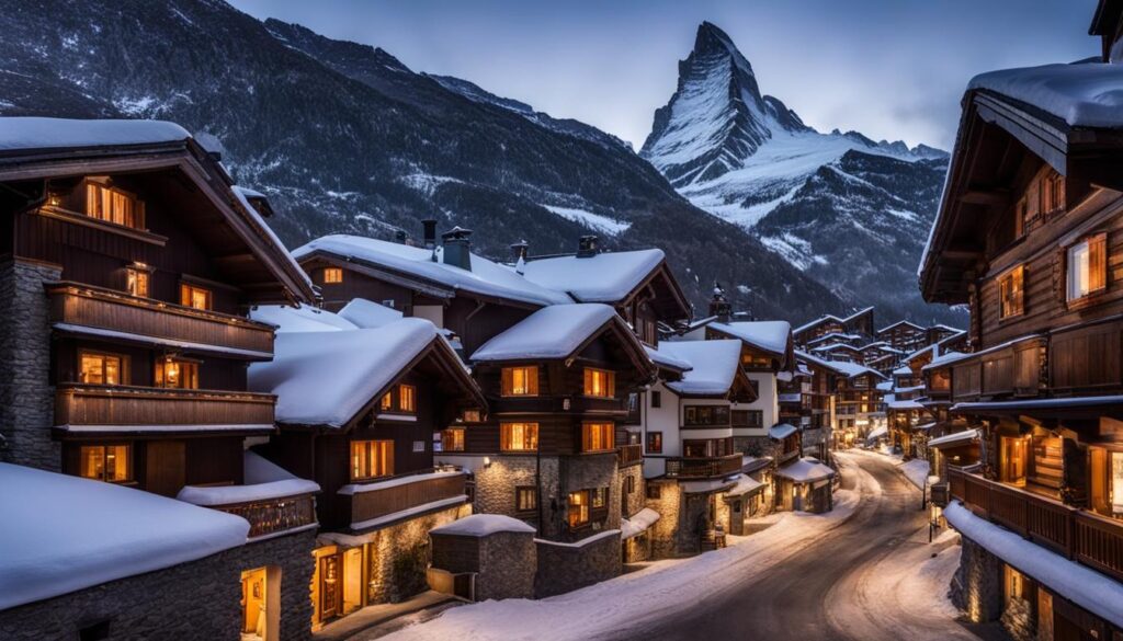 Zermatt street view Zermatt street view