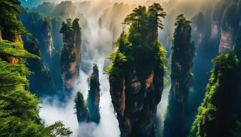 Zhangjiajie National Forest Park Zhangjiajie National Forest Park