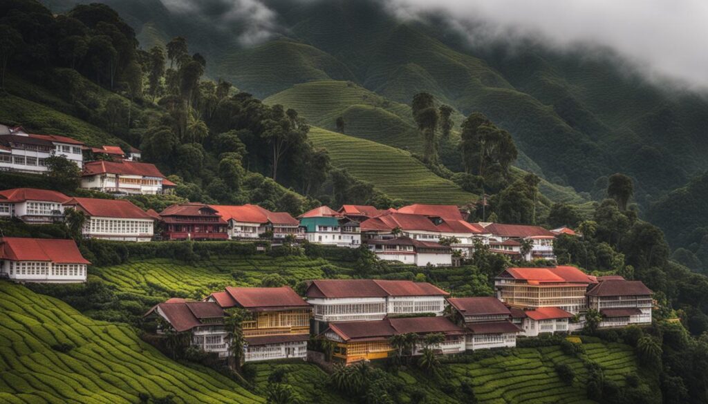colonial architecture in Cameron Highlands colonial architecture in Cameron Highlands