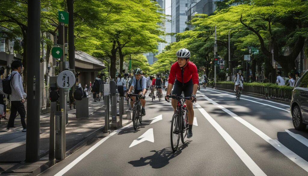 cycling safety in Tokyo cycling safety in Tokyo