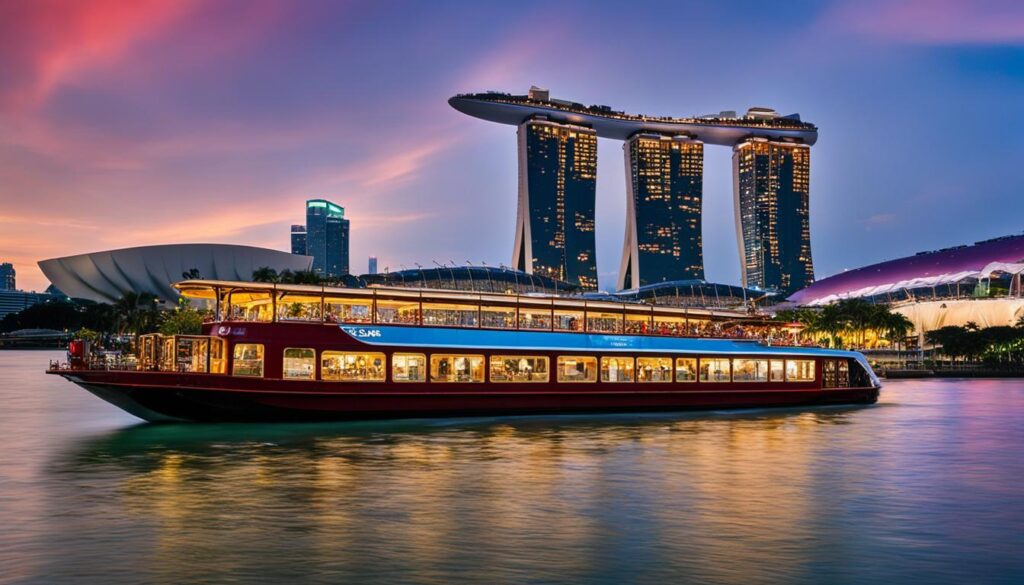 exploring Singapore on a river cruise exploring Singapore on a river cruise