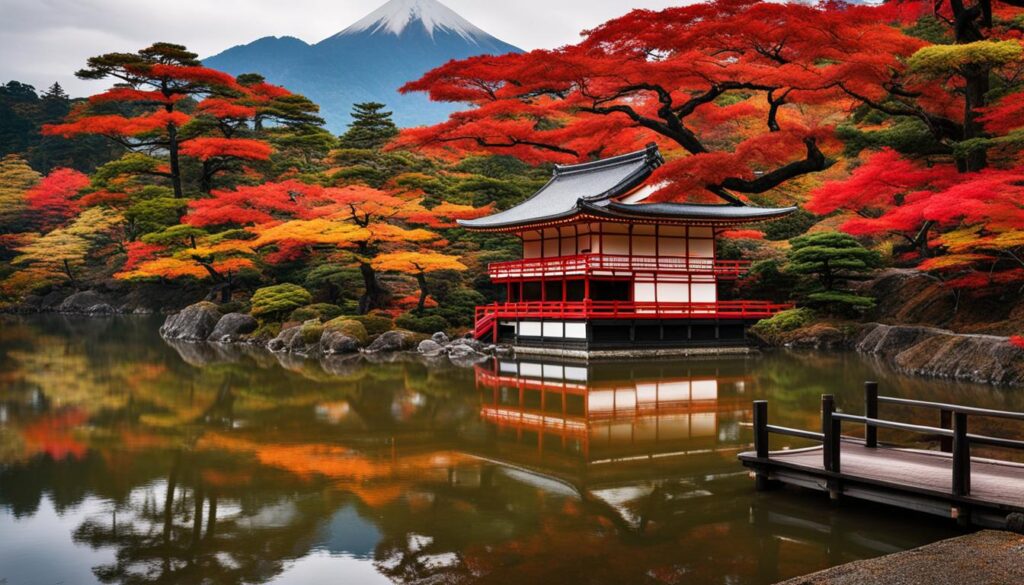 fall foliage in Japan fall foliage in Japan