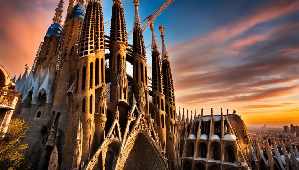famous landmark in Barcelona famous landmark in Barcelona