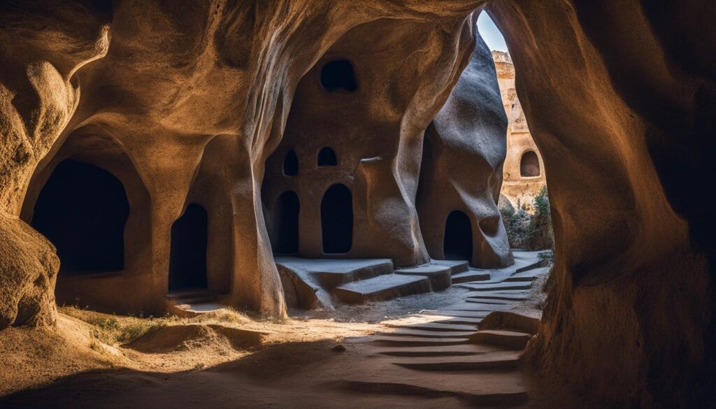 hidden underground cities in Cappadocia hidden underground cities in Cappadocia