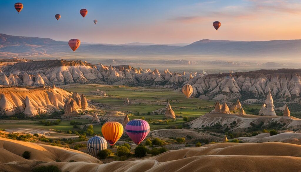 hot air balloon ride Cappadocia image hot air balloon ride Cappadocia image