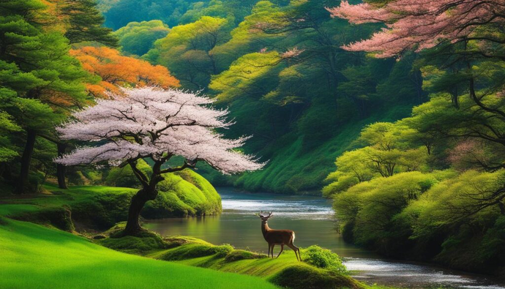 natural landscapes near Nara natural landscapes near Nara