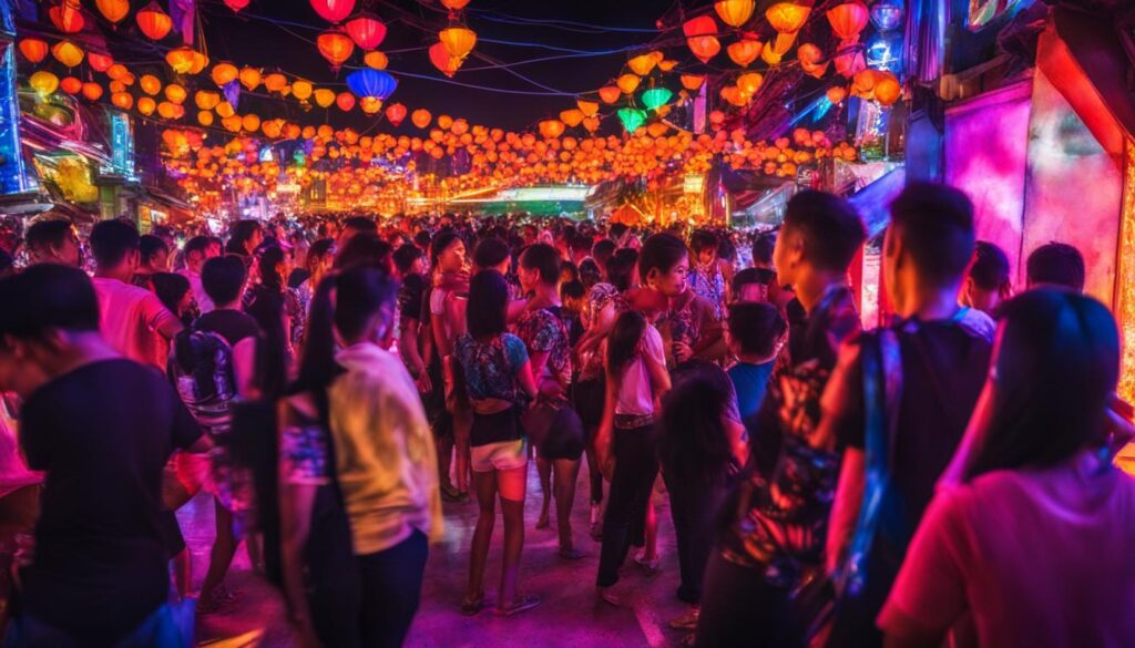 party scene in Pattaya party scene in Pattaya