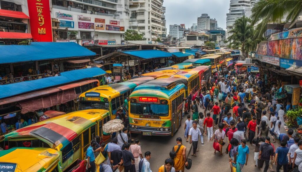 public transportation in Pattaya public transportation in Pattaya