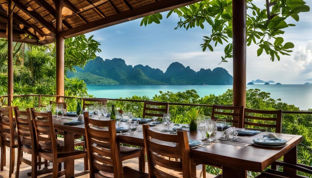 sustainable dining in Langkawi sustainable dining in Langkawi