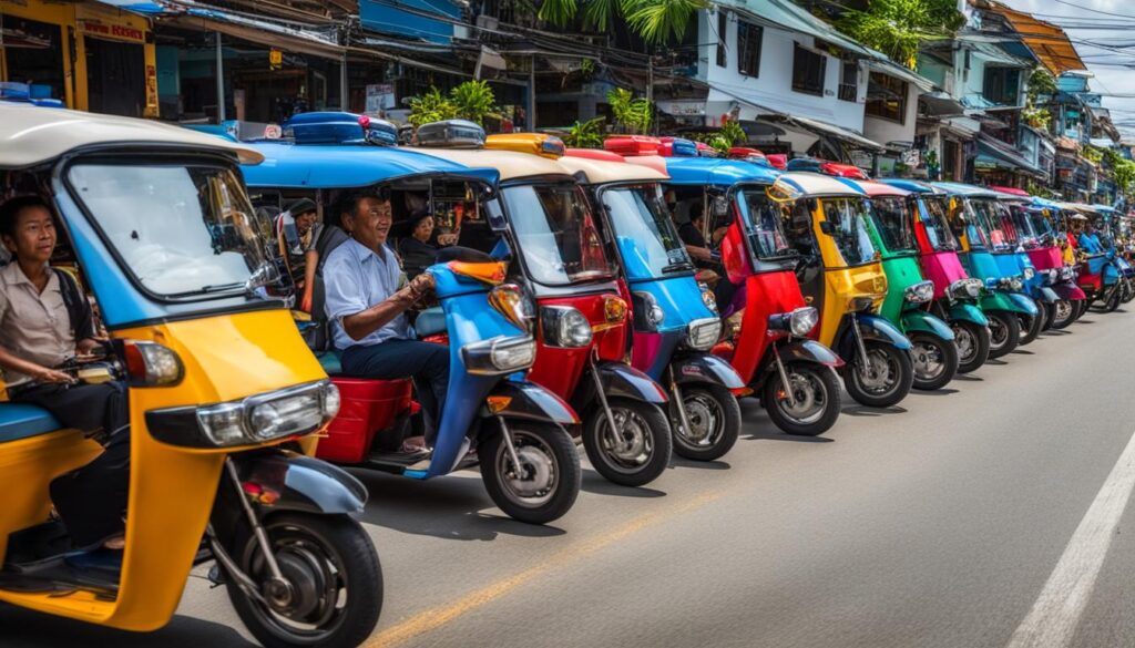 transportation options in Phuket transportation options in Phuket