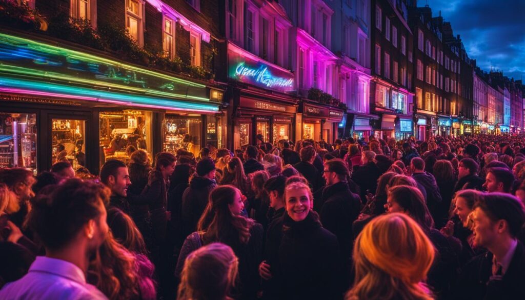 vibrant London clubbing scene vibrant London clubbing scene