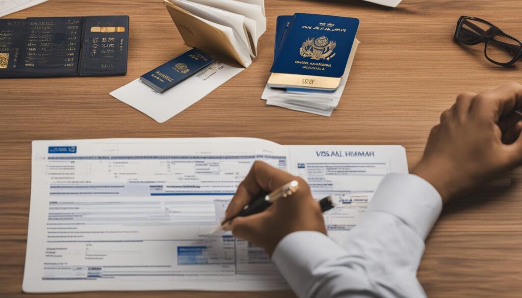 visa application process visa application process