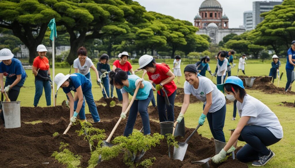 volunteer work in Hiroshima volunteer work in Hiroshima