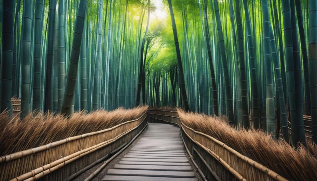 Arashiyama bamboo forest Arashiyama bamboo forest