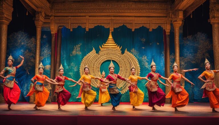 Authentic Cambodian dance performances and silk weaving workshops