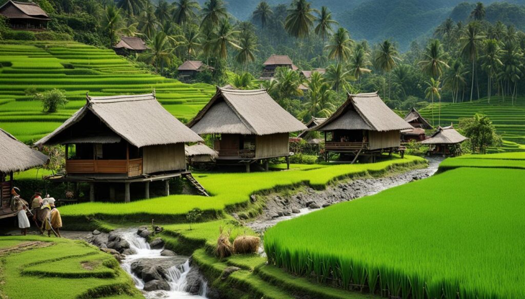 Authentic Indonesian Village Life Authentic Indonesian Village Life