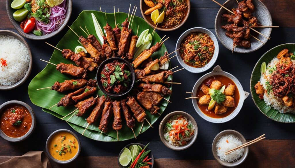 Balinese dishes Balinese dishes