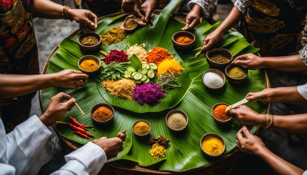 Balinese dishes Balinese dishes