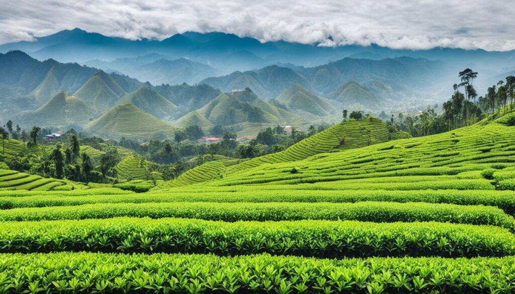 Bandung tea plantations and organic farms tours image Bandung tea plantations and organic farms tours image