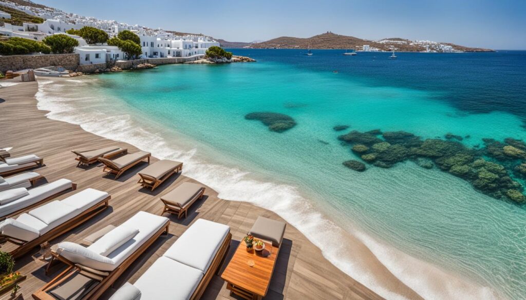 Beachfront Hotels in Mykonos Beachfront Hotels in Mykonos