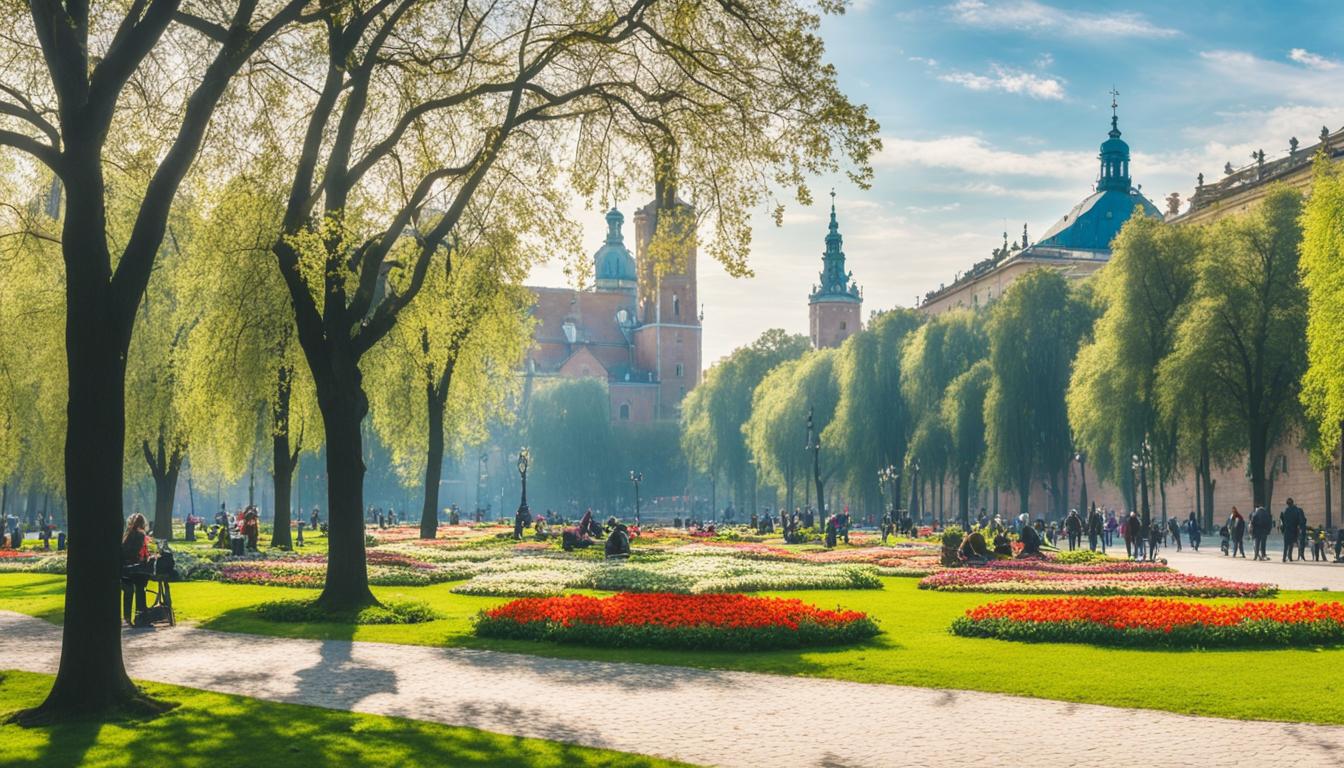 Best time to visit Krakow for good weather and crowds?