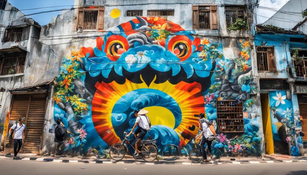 Bui Vien art tour Bui Vien art tour
