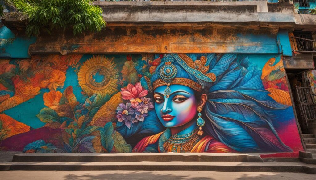 Colaba and Mumbai murals Colaba and Mumbai murals