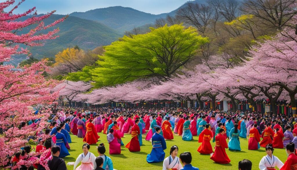 Daegu spring festivals Daegu spring festivals