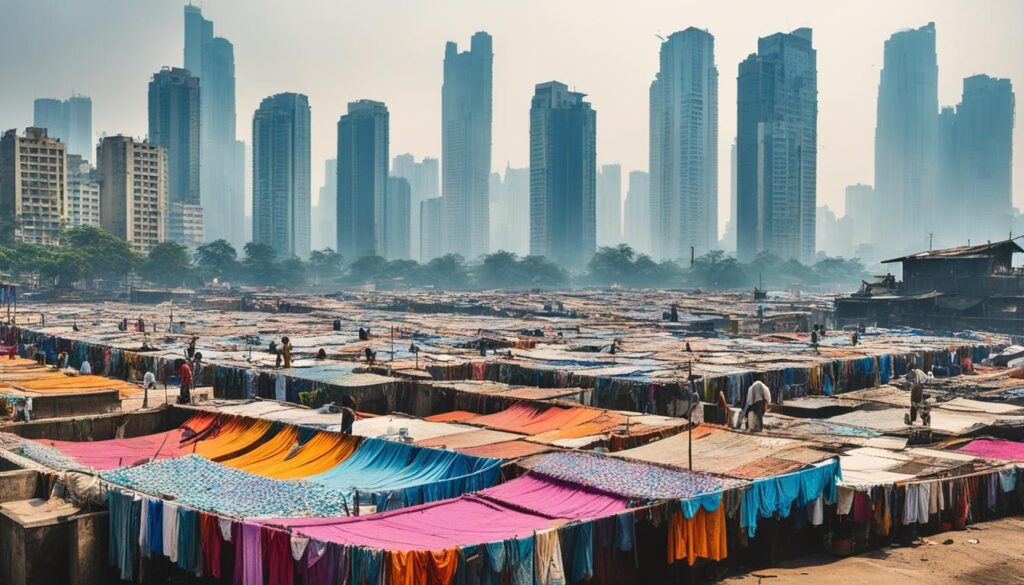 Dhobi Ghat open-air laundromat Mumbai Dhobi Ghat open-air laundromat Mumbai