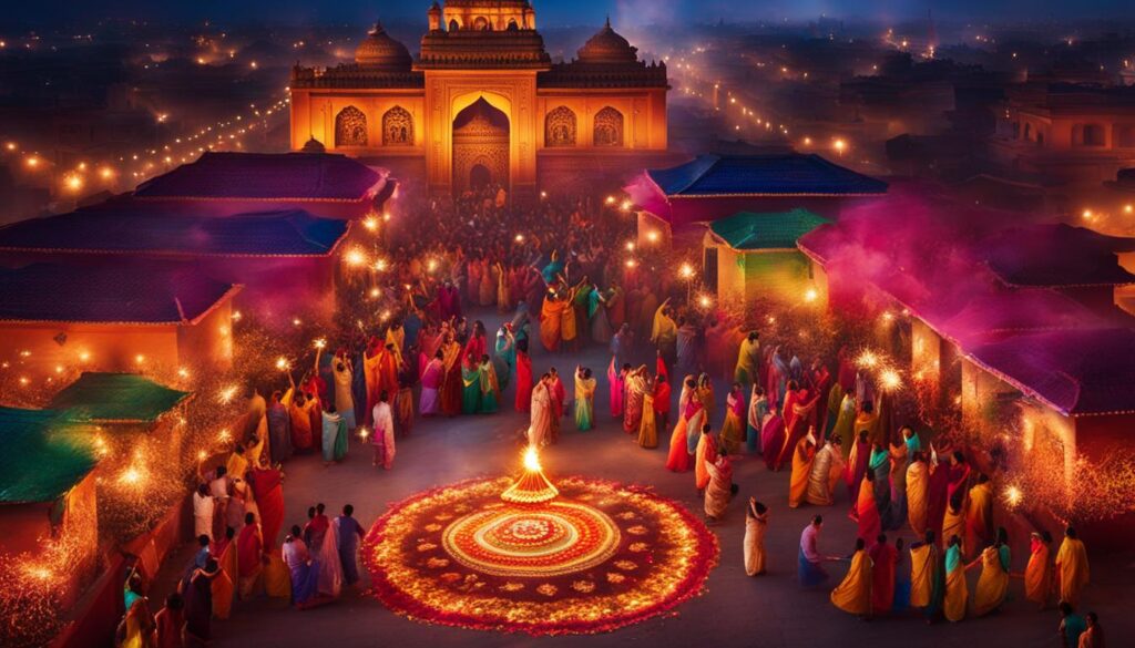 Diwali festival in India Diwali festival in India