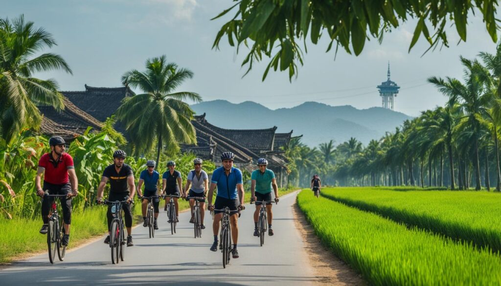 Eco-friendly cycling in Hoi An Eco-friendly cycling in Hoi An