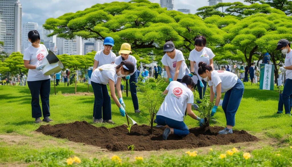 Eco-volunteering in Hiroshima Eco-volunteering in Hiroshima