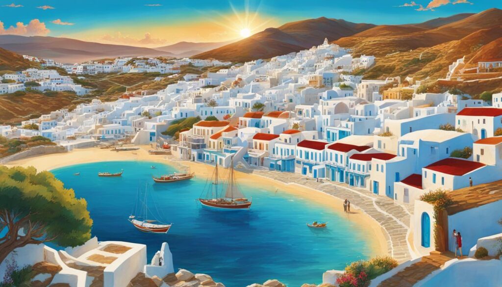 Getting around Mykonos on foot Getting around Mykonos on foot